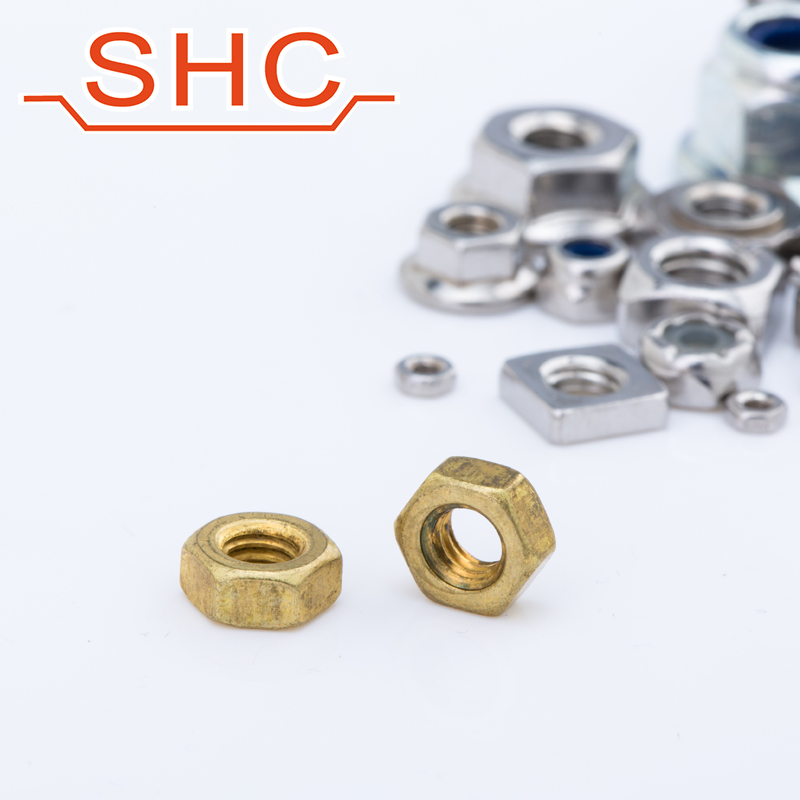 DIN934 hex nut | Stainless hex nut | Brass hex nut 