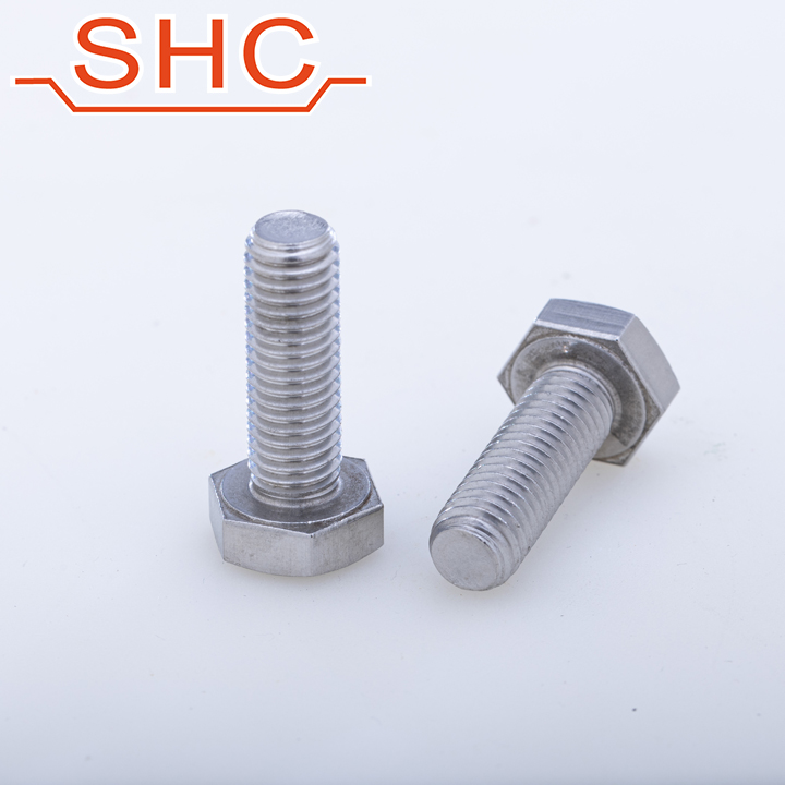 hex cap screw, DIN933, stainless screw