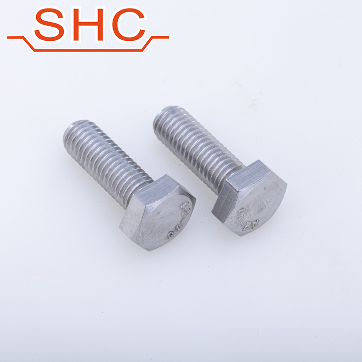 hex cap screw, DIN933, stainless screw