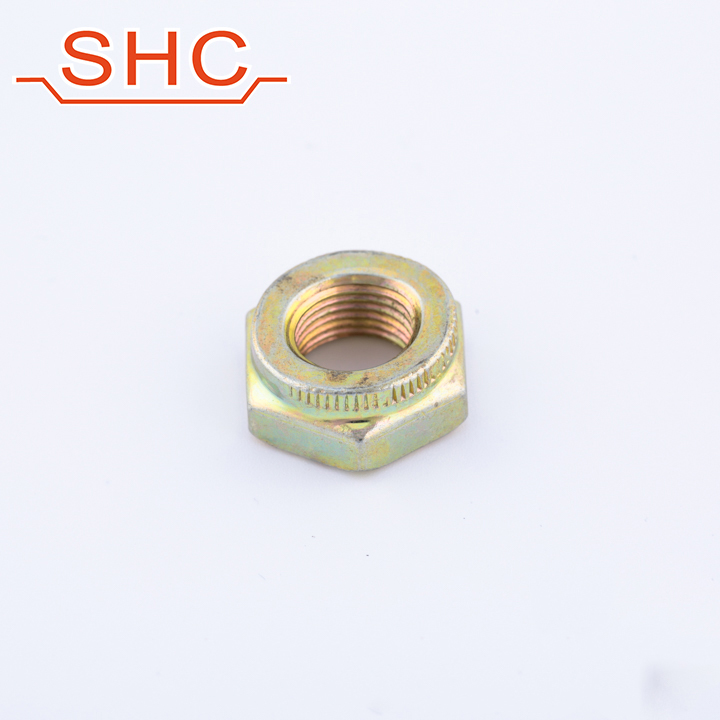 Copper Nut | Exhaust Nut | Self locking nut copper plated
