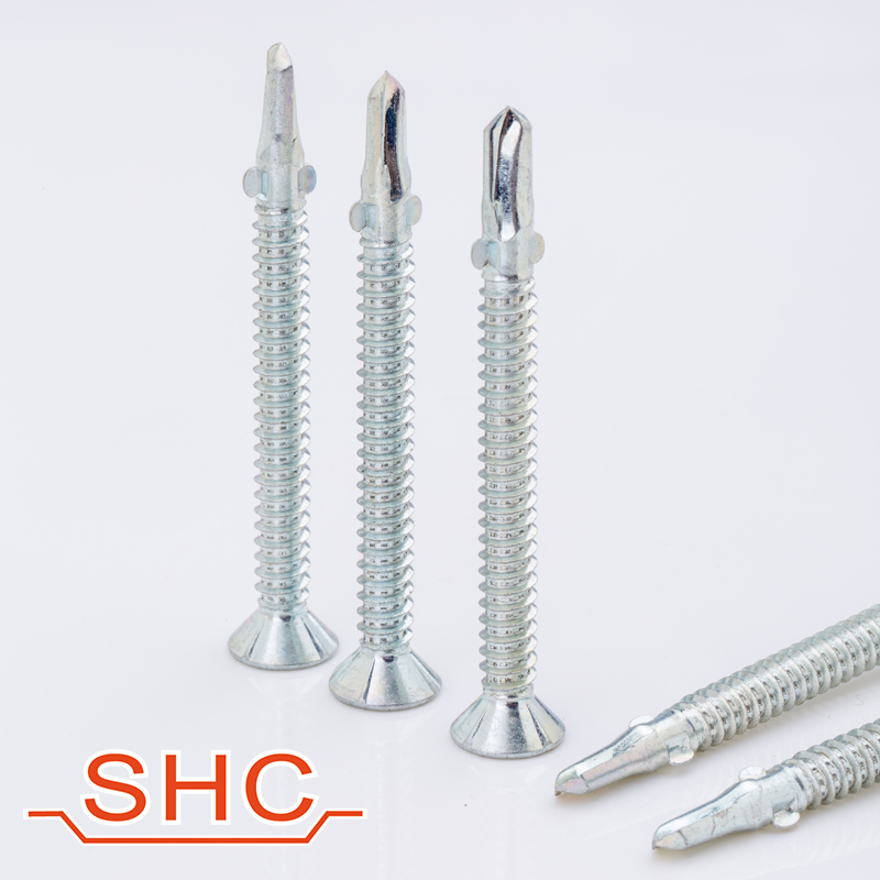DIN7504 | Self drilling screw | Tek screw with wing flat head