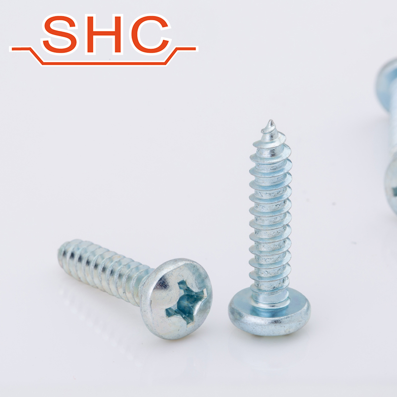 DIN7981 self tapping screw pan head cross phillip recess