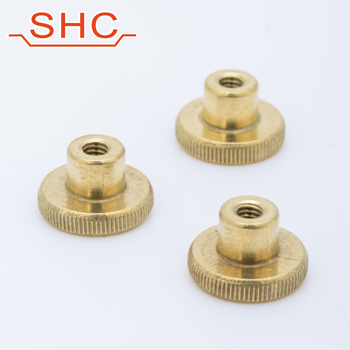knurled nut, copper knurled nut, copper nut