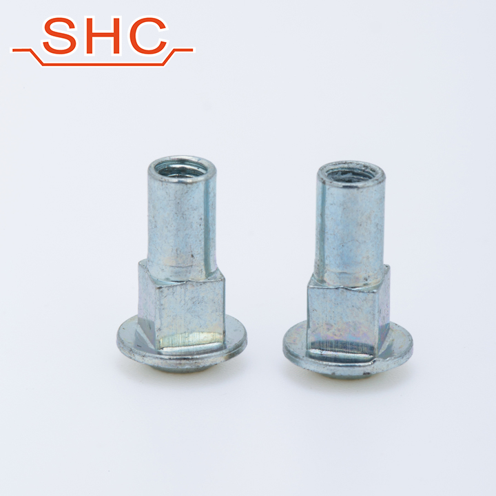 sleeve nut, aluminum nut, binding screw
