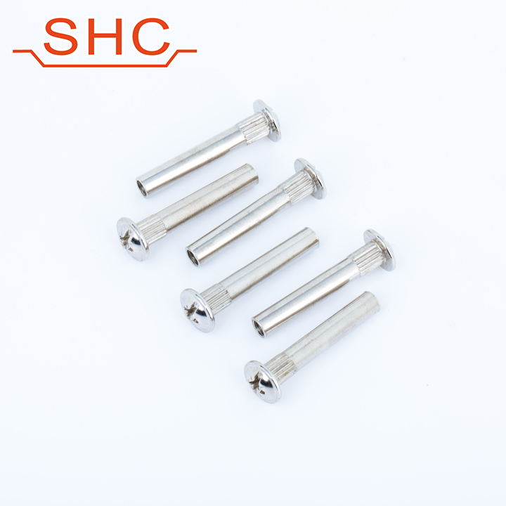 customized sleeve nut, barrel nut, binding screw set