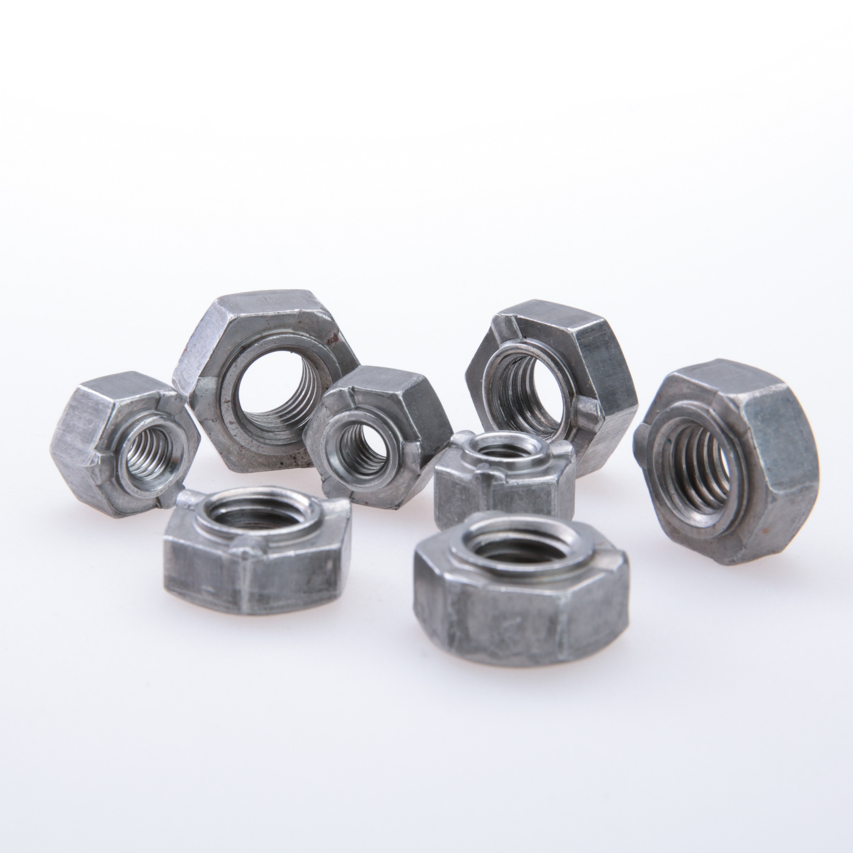 DIN929 Carbon steel stainless steel 6 projection hexagon spot weld nut