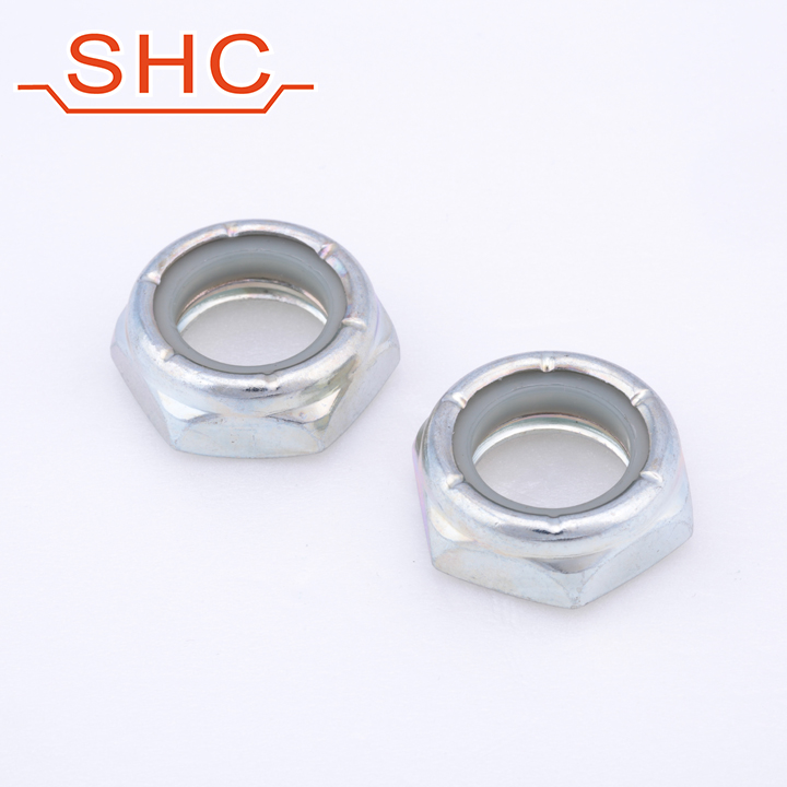 DIN982 | DIN985 | DIN6923 | Carbon/Stainless Nylon insert Nut (Nyloc nut) 