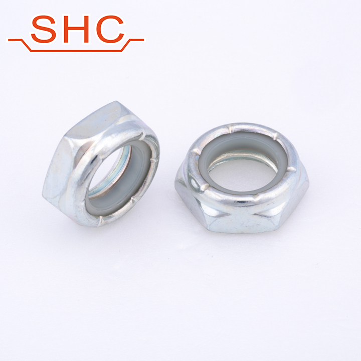 DIN982 | DIN985 | DIN6926 | Carbon/Stainless Nylon insert Nut (Nyloc nut) 